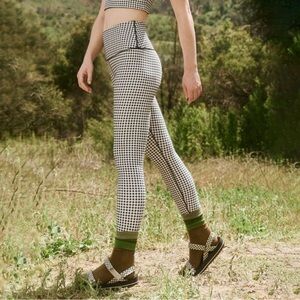 The Great X Eddie Bauer Black and White Gingham Leggings NWT